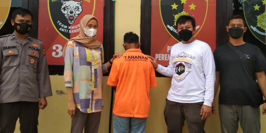 Polsek Pulau Panggung Tangkap Remaja Spesialis Pembobol Rumah Kosong